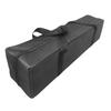 Zippered Duffel Bag for Travel Camping Sports Equipment Storage Water Proof Foldable Luggage Bag with Handles Black
