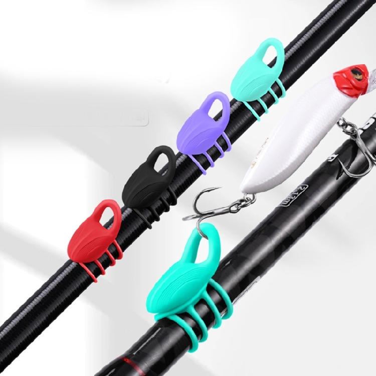 Hook Safety Keeping Holder Silicone Fishing Rod Hook Keeper Fishing Tackle Accessories Baits Holder