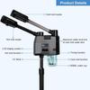 Cool/Hot Double Mist Face Sprayer Beauty Salon Face Spray Water Replenishing Instrument Professional 2 in 1 Facial Steamer