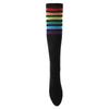1Pair Girls Thigh High Socks Over Knee Rainbow Stripe Football Socks