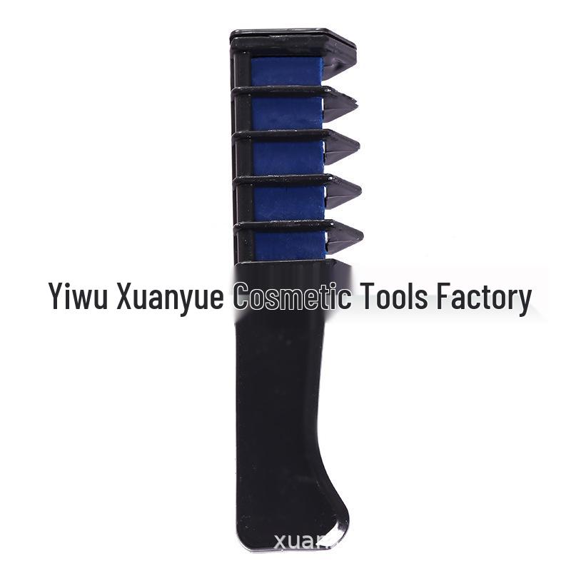 Mehrfarbiges Einweg-Mini-Haarfärbe-Kammset