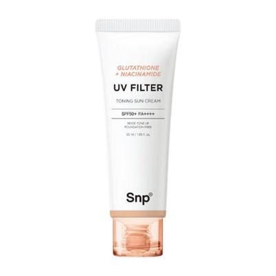 Glutation Niacynamid Filtr UV Krem Tonujący Przeciwsłoneczny SPF 50+ PA++++ 50ml