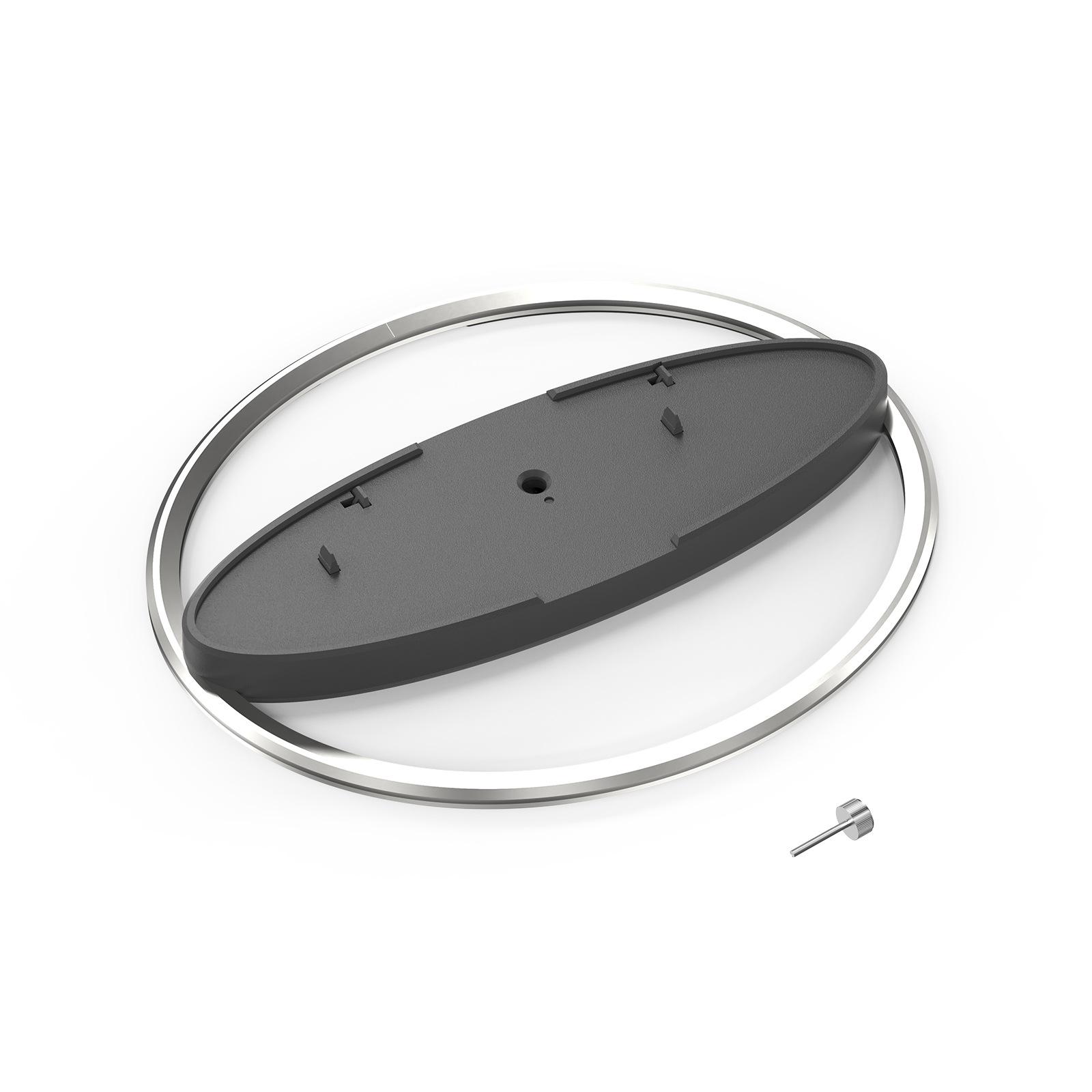 

ДЛЯ PS5 Pro/Slim Полный спектр подставок для игровой консоли из цинкового сплава Игровая консоль Вертикальная присоска Нескользящая охлаждающая базовая подставка чёрный