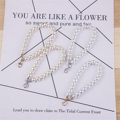 Cadena Anticaída para Teléfono Móvil Cadena de Funda de Teléfono con Cuentas Accesorios para Teléfono Cordón de Perlas Mujeres Niñas