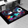 Office Rug Jack Skellington, Sally Theme 3D Printed Anti-Slip Rug-Machine Washable for Living Room
