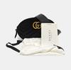 [Gebraucht] Marmont Gold Logo gesteppte Samt Brusttasche - Ausgezeichnet #14ET82E