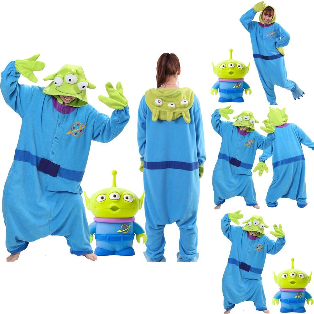 Spielzeug Aliens Story Unisex Cosplay Kostüm Onesie Nachtwäsche Kostüm Pyjamas