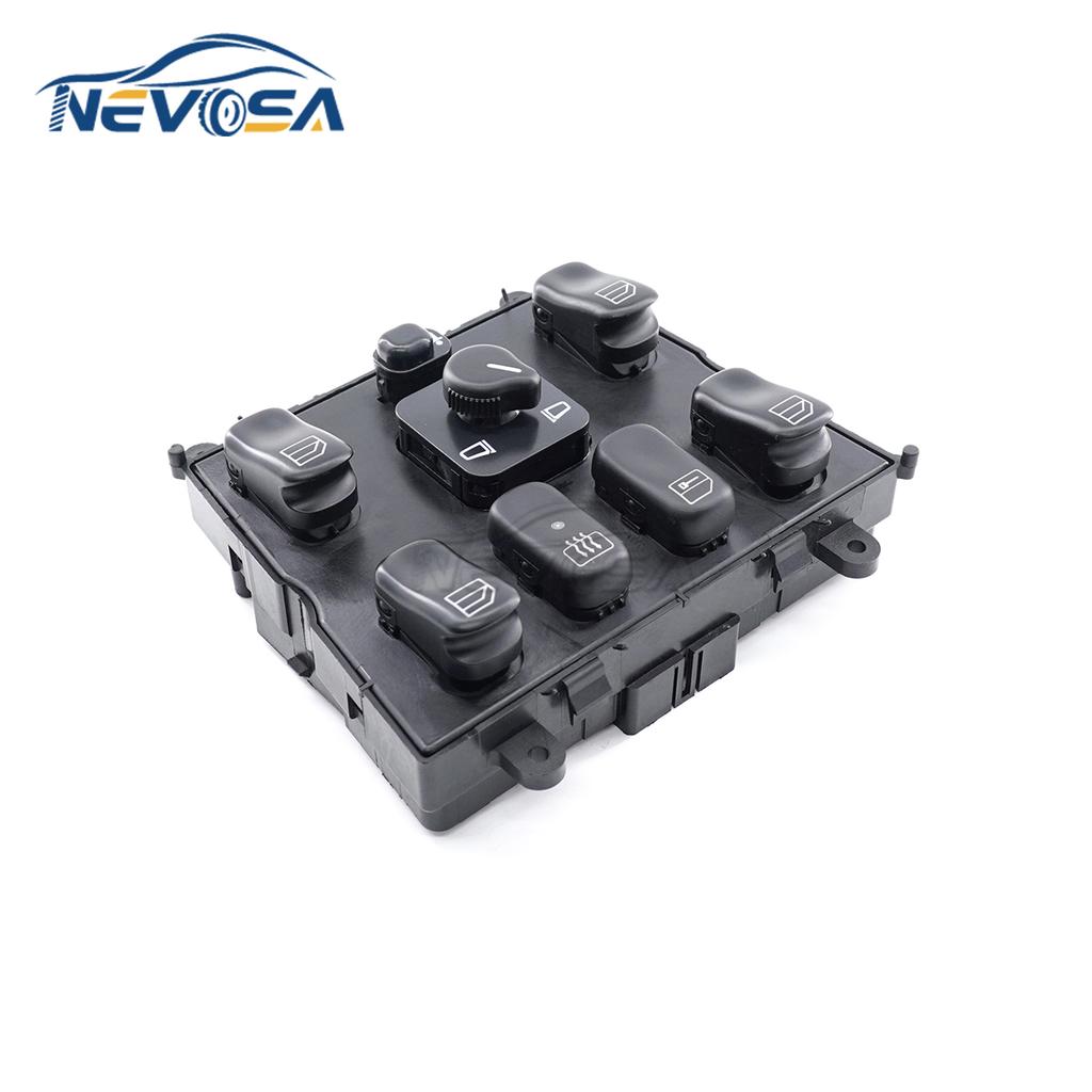 NEVOSA 1638206610 For Mercedes-Benz ML320 W163 ML400 ML430 ML500 1638200910 Electric Window Regulator Switch Button Car Parts