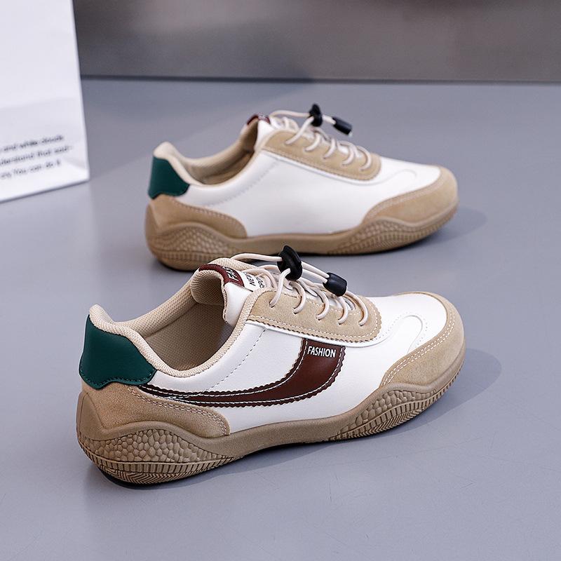 Waterproof little white shoes women's 2025 autumn new women's shoes wear-resistant shoes casual sports shoes versatile Forrest Gump board shoes B62