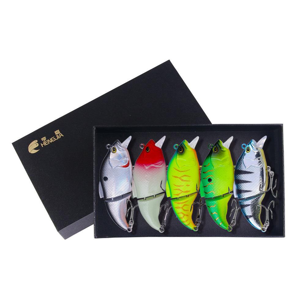 

Gift Box Set of Sinking Lure Fishing Bait5Pieces7.5cm12gSpecialized noise-making lure for ultra-long-distance fishing of the man 7.5cm-12g