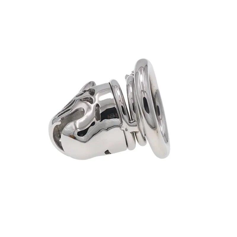 Trainer Belt BDSM Cock Cage Lockable Chastity Cage Sex Toys for Men Gay Penis Cock Ring Erotic Lock Male Chastity Device