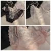 Fashion Low Waist Embroidery Flower Panties Transparent Cotton Crotch Underwear for Women Sweet Mesh Lace Briefs Lady