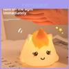 Unicorn Cat Dinosaur Silicone Night Light Creative Touch Sensor Mood Lamp For Kids Bedroom Decor