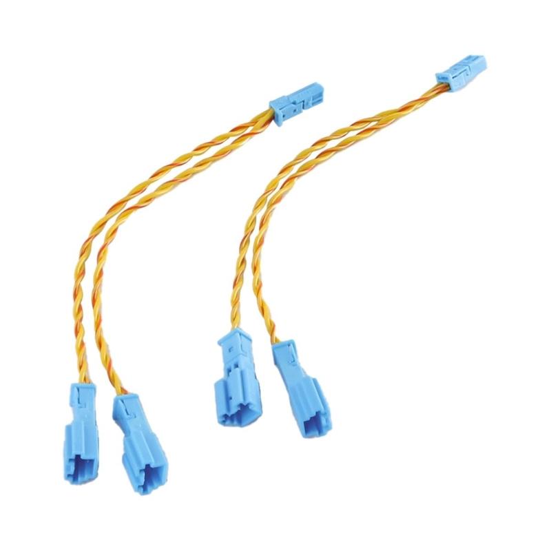 Universal Plug Play 3PCS Tweeter Wire Cable Connectors For F10/F18/F30/E60/E90/E70 Vehicle Sound Systems Effortlessly Installation Stable Signal