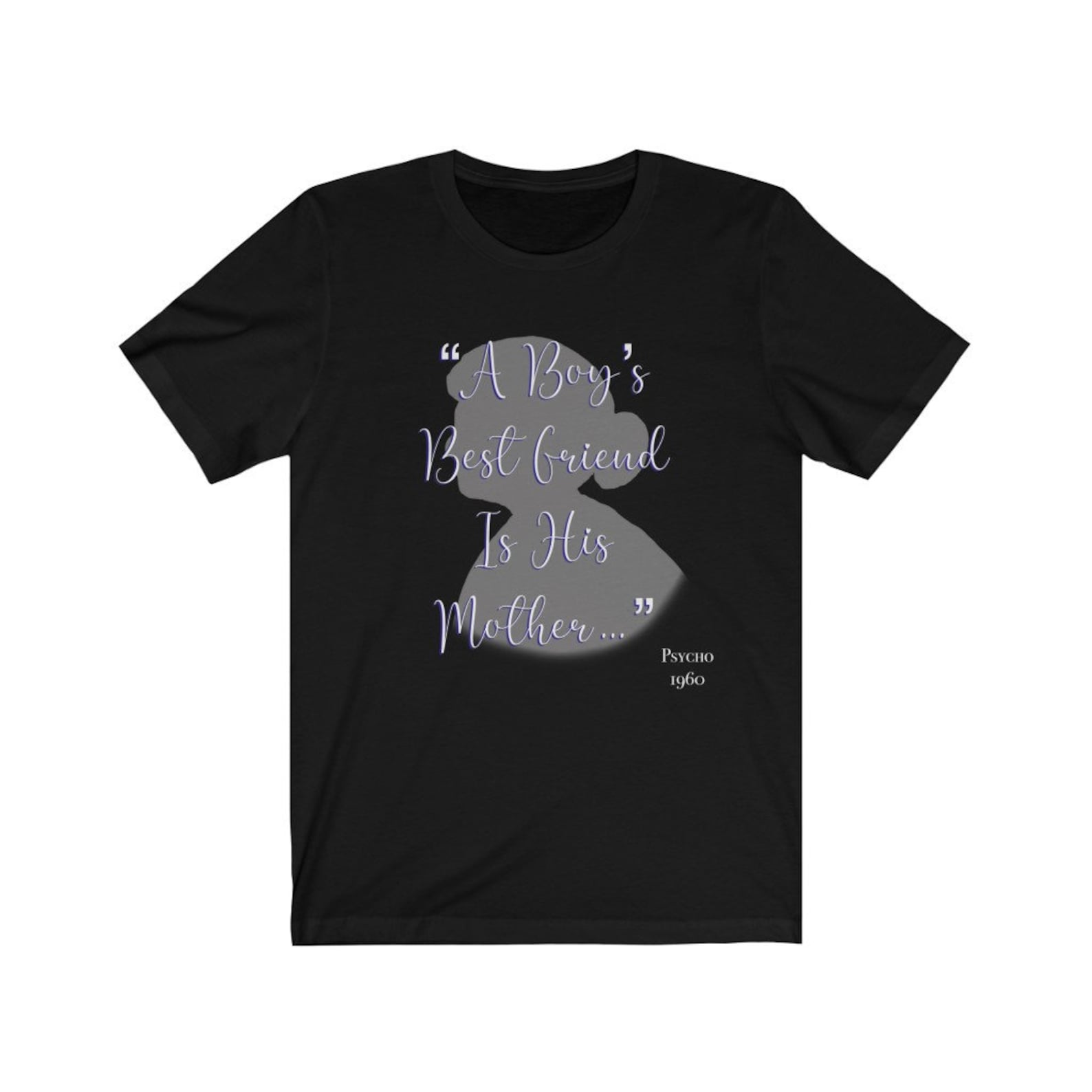 Psycho movie quote Unisex Jersey Short Sleeve Tee, Halloween shirt, Halloween T-Shirt, Halloween tee, Psycho movie T-Shirt, Norman Bates tee S
