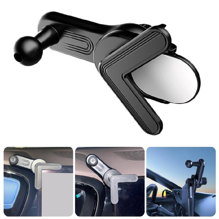 Höhenverstellbares Auto-Bildschirm-Montagezubehör Halterung für Innenraum-Display Ausziehbare Basis für verbessertes Fahrerlebnis