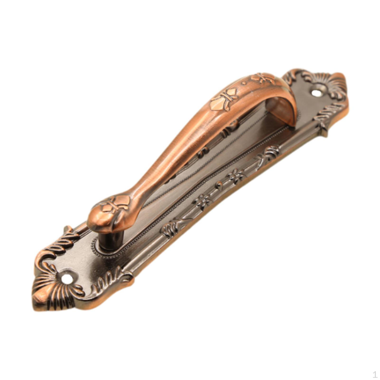 

Barn Door Handle, Cabinet Dresser Hardware, Exterior, Interior, Closet Red Bronze