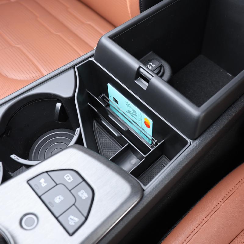 2PCS Car Central Console One Row Cup Holder Water Cup Storage Box For Kia Sportage NQ5 -2026 Accessories LHD/RHD