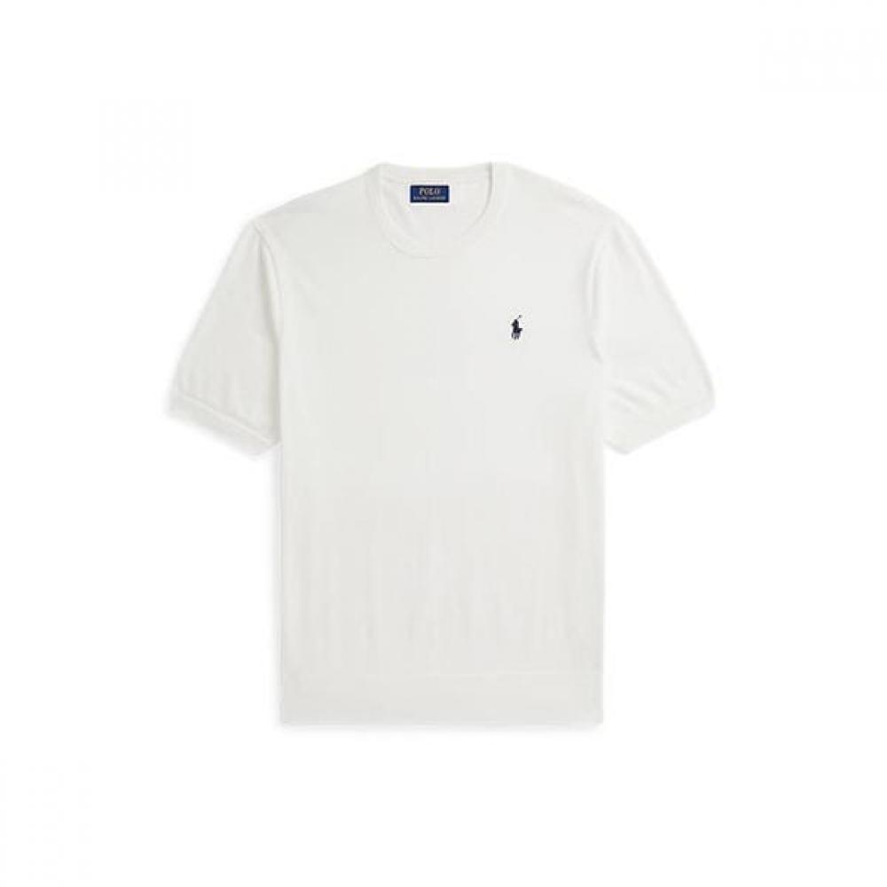 Polo Ralph Lauren Men Cotton Crewneck Short Sleeve Sweater Mnposwe1n820077100 XXL 18284₽