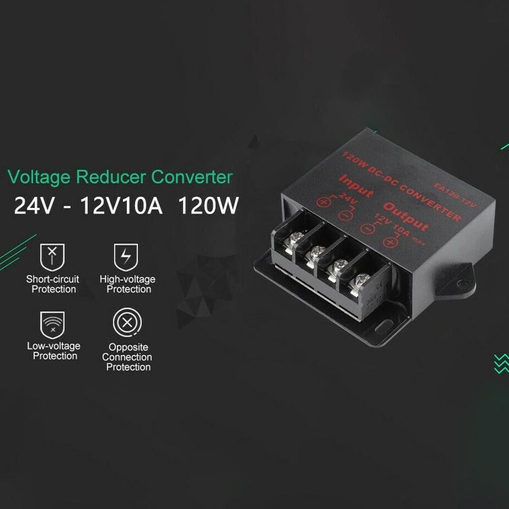 12V To 5V Converter 24V To 12V Step Down Regulator 24V To 5V DC-DC Reducer Suitable For Power Supply Of Various Devices