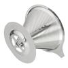Stainless Steel Coffee Filter Reusable Pour Over Coffee Dripper Double Layer Mesh Drip Coffee Filter Basket Coffee Accessories