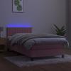 Maison Exclusive - Sommier à lattes de lit avec matelas et LED Rose 80x200 cm