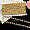 1 M Rhinestone Trim Chain Decoration Sew On Crystal Chain Clothing Shoes DIY Accessories