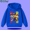 PAW Patrol 2026 Kids Hooded Sweatshirt for Autumn/Winter Long Sleeve 2026 New Style Boys' and Girls' Cartoon Print Sweater