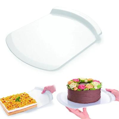 Grote taartspatel Plastic pizza vierkant ronde taartverplaatser hefspatel gebakgereedschap taartaccessoires