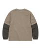 THISISNEVERTHAT Layered L/S Tee Desert Gray