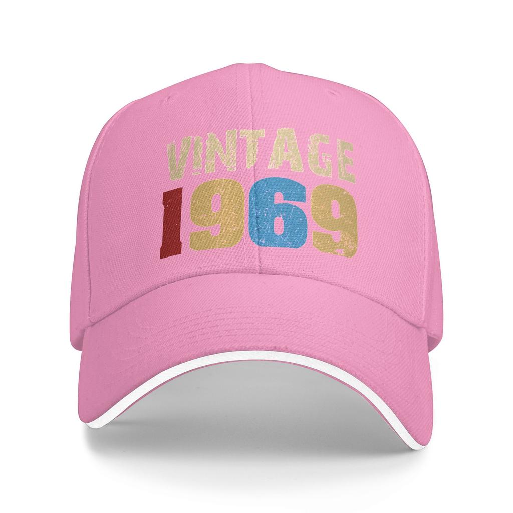 Vintage Th Birthday Gift Baseball Cap Running Hippie Sun Visor Hats Couple Women Fashion Custom Logo Baseball Caps