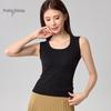 Tencel Lyocell Wide Shoulder Tank Top - Sleeveless, Cool, Skin-friendly, Versatile Base Layer (No Bra Pads).
