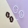 Geometry Polymer Clay Shape Cutter  Irregular Round Oval Earring Cutters Earring Mould Clay Supplies Handmade DIY Jewellery
