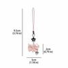 Pearl Detail Cat Pearl Pendant Color Changing Color Changing Pendant Hanging Ornament  Bag Decor
