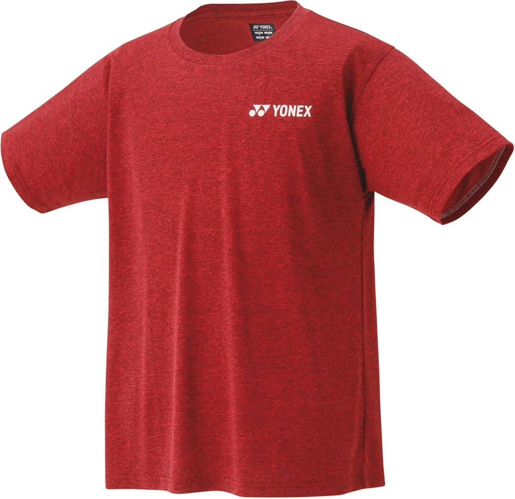 

Yonex Short Sleeve Dry Sunset Red Size L T-Shirt, (496),