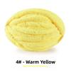 Handmade DIY Rainbow Adient Yarn Scarf  Tail Line Finger Knitting Cozy  Nest  Cuion Thi Ice Strip Yarn