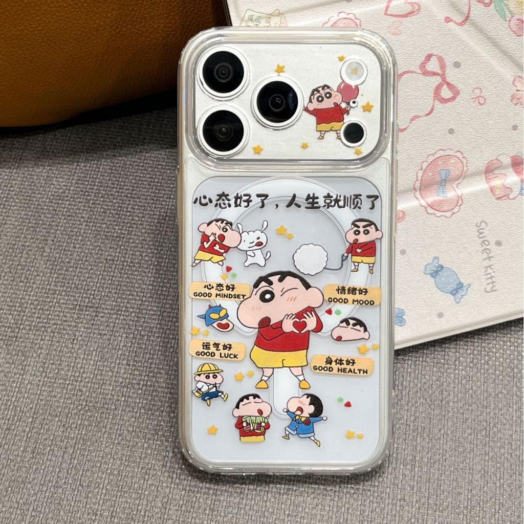 Doll Mobile Phone Case Is Suitable for iPhone17Pro Magnetic Suction 16max Bracket 15 Apple 14 Text 13 Transparent 11 Sets