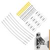 6pcs Adjustable Furniture Anchors Stainless Steel Furniture Wall Anchor  Dorm