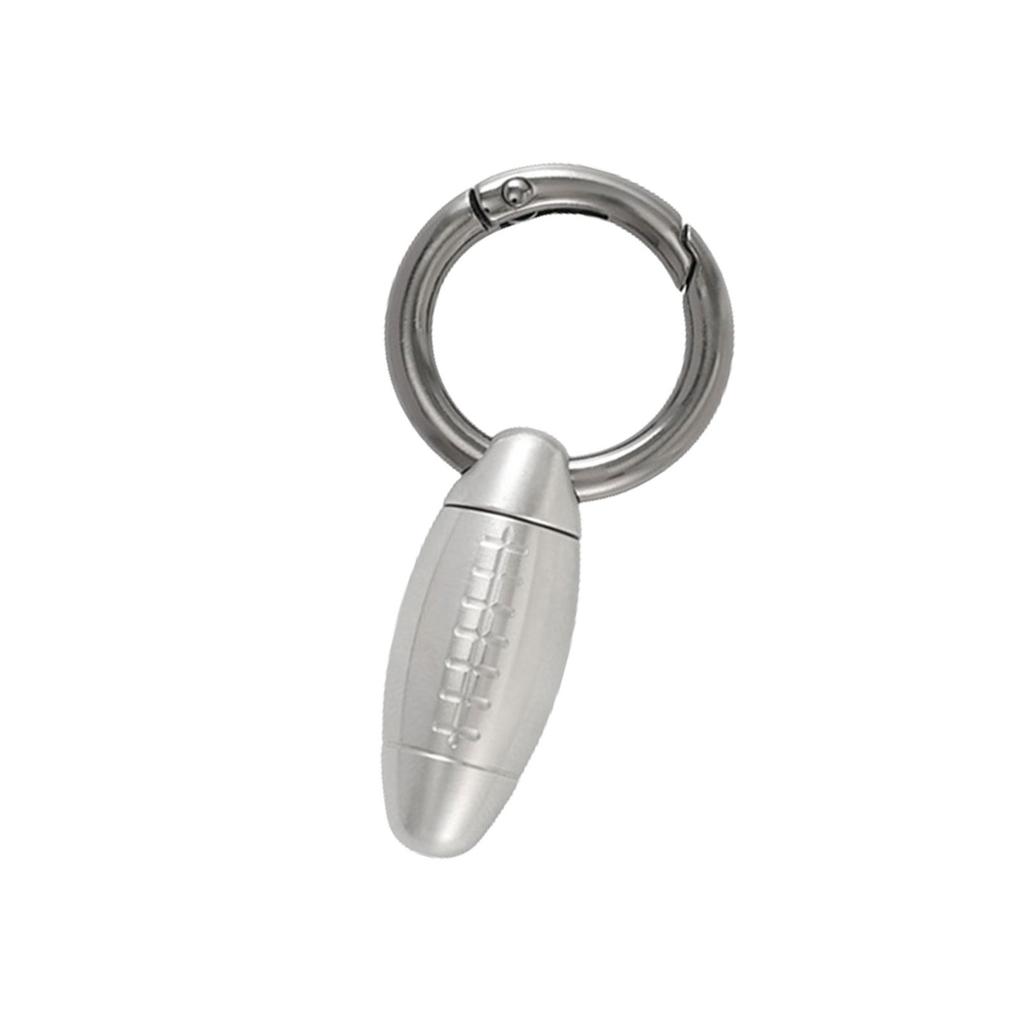 Stainless Steel Waterproofs Pills Box Keychains Pocket Pills Case Small Medicine Bottles Container for Outdoor Travel