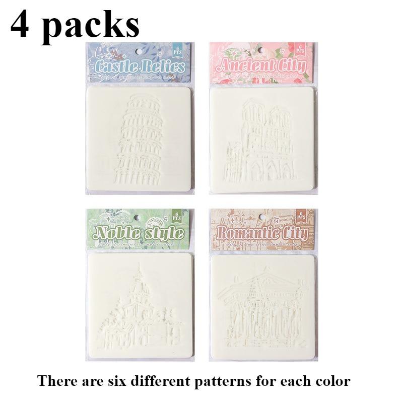 

Выдолбленный - Ручной - Копирование газетных шаблонов: Идеально для аэрографии и рисования масляной пастелью