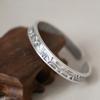 Vintage Textured Irregular Spiral Cuff Bracelet Unisex Plated Adjustable Wristband Daily Wear