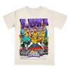 Vintage Luka Shirt Cartoon Basketball T-Shirt LA Street Style Fan Geschenk Unisex