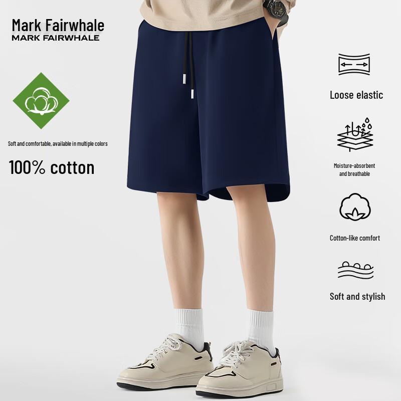 Mark Fairwhale Men s Heavyweight Cotton Shorts L