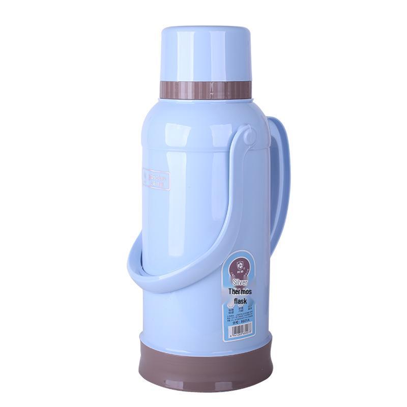 Large Plastic Hot Water Bottle with Thermos Shell and Electric Kettle Design for Dorms