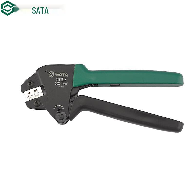 SATA 91157 Terminal Crimping Pliers 0.25-1MM²