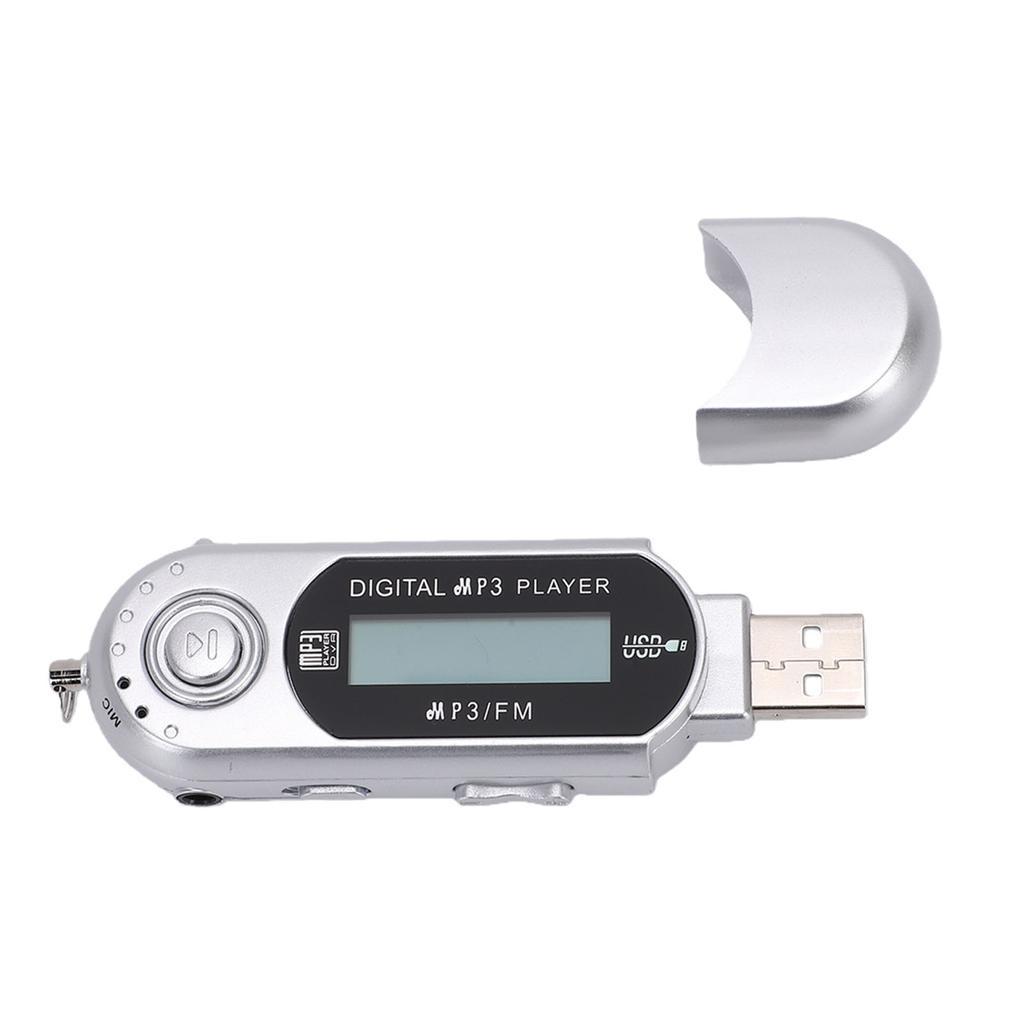 USB 2.0 MP3 Player Retro Digital Music Player with LCD Display Supports MP3 WMA Formats Auto Shutdown