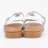 White Glitter Sandals 17441 Size 28/35 Child CARLA TORTOSA