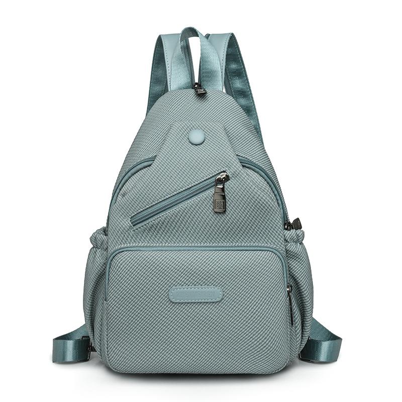Multifunctional Lightweight Chest Bag Women's Large Capacity Shoulder Bag Commuter Backpack