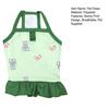Dog Slip Dress Spring Summer Bunny Print Ruffle Hem Pet Sleeveless Dress Breathable Pet Costume Outfit Apparel for Small Dogs Cats
