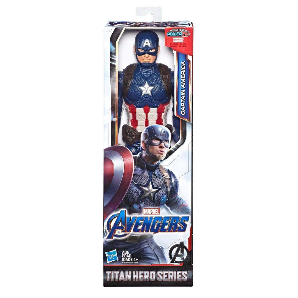 Avengers Endgame Hasbro Titan Heroes 12inch Figure Captain America AVENGERS ENDGAME 2019 TITAN HERO SERIES 12inch Figure CAPTAIN AMERICA Movie Latest
